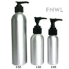 2 oz. Brushed Aluminum Bottle With Black Pump 2 oz. Brushed Aluminum Bottle With Black Pump