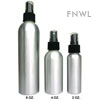 2 oz. Brushed Aluminum Bottle With Black Sprayer 2 oz. Brushed Aluminum Bottle With Black Sprayer