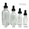 1 oz. Flint Boston Round Bottle With Dropper 1 oz. Flint Boston Round Bottle With Dropper
