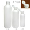 16 oz. HDPE Cosmo Round Bottles With Snap Caps 16 oz. HDPE Cosmo Round Bottles With Snap Caps