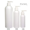 16 oz. HDPE Cosmo Round Bottle With White Pump 16 oz. HDPE Cosmo Round Bottle With White Pump